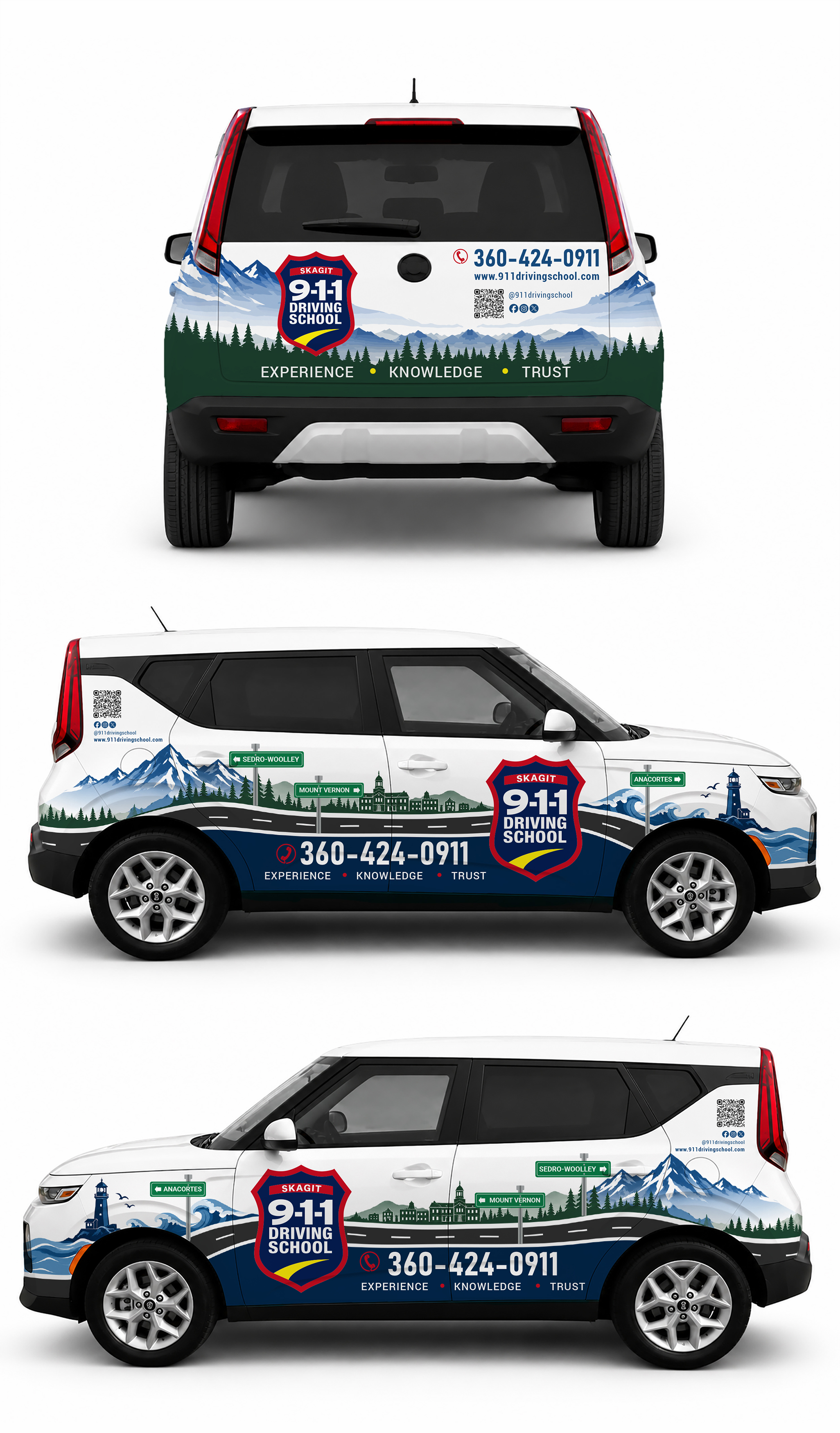 Graphic Design by MDesigns ™ for Skagit 911 Driving School | Design #37253651