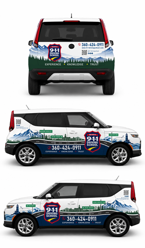 Diseño Gráfico por MDesigns ™ para Skagit 911 Driving School | Diseño: #37253651