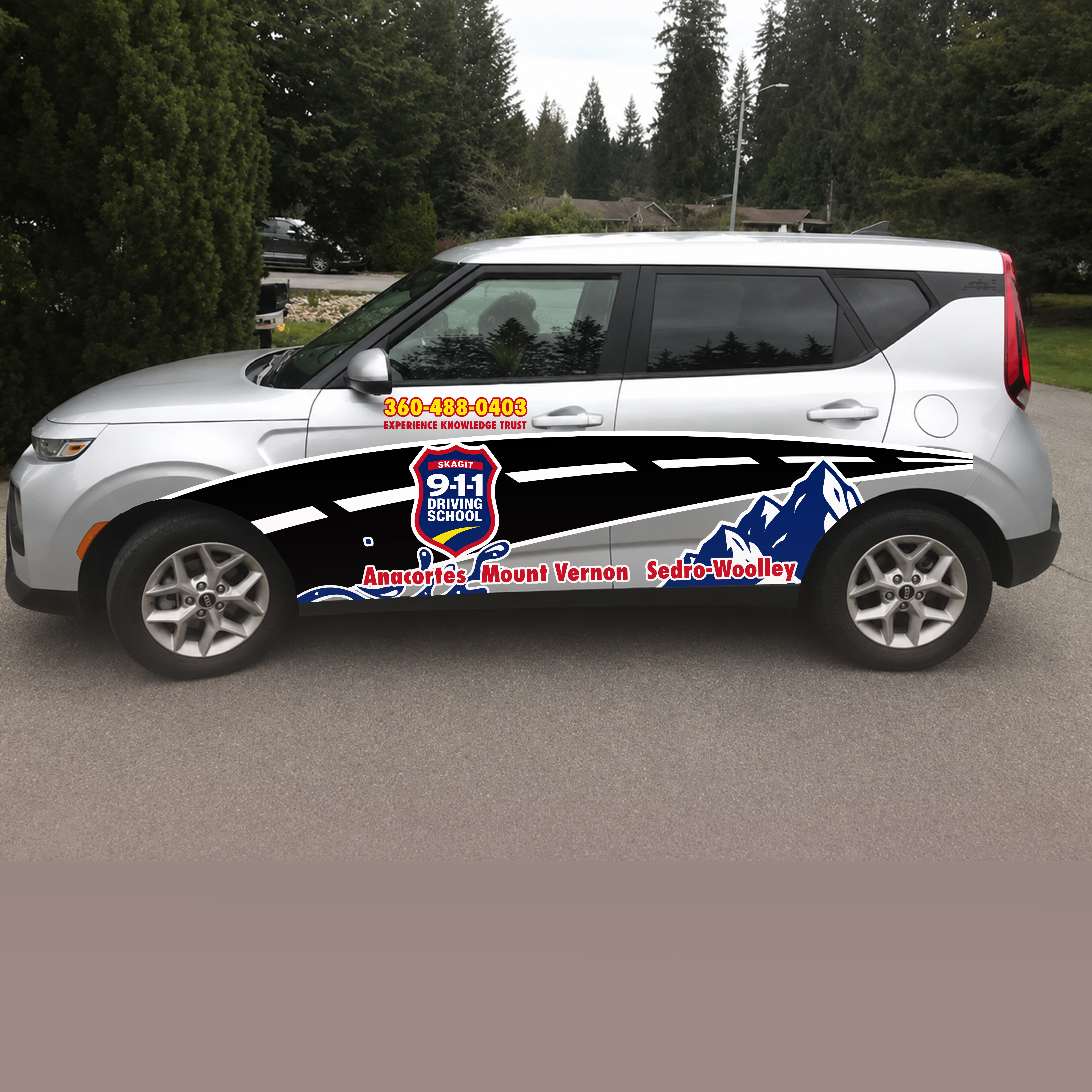 Graphic Design by FLOWSTATE UNION for Skagit 911 Driving School | Design #37268366