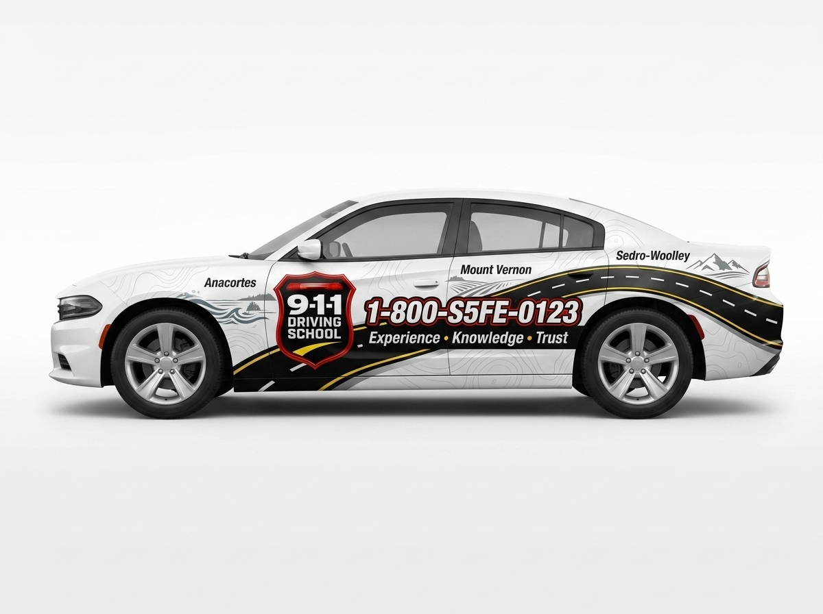 Graphic Design by milan12 2 for Skagit 911 Driving School | Design #37269723