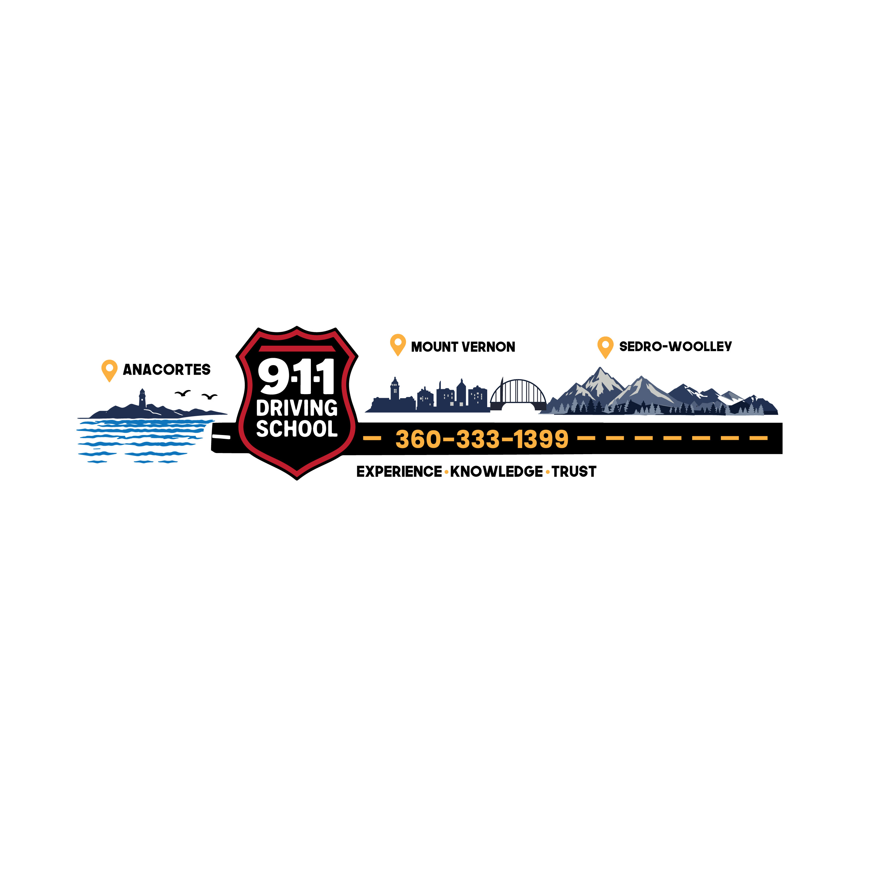Graphic Design by Wonderful design for Skagit 911 Driving School | Design #37254569