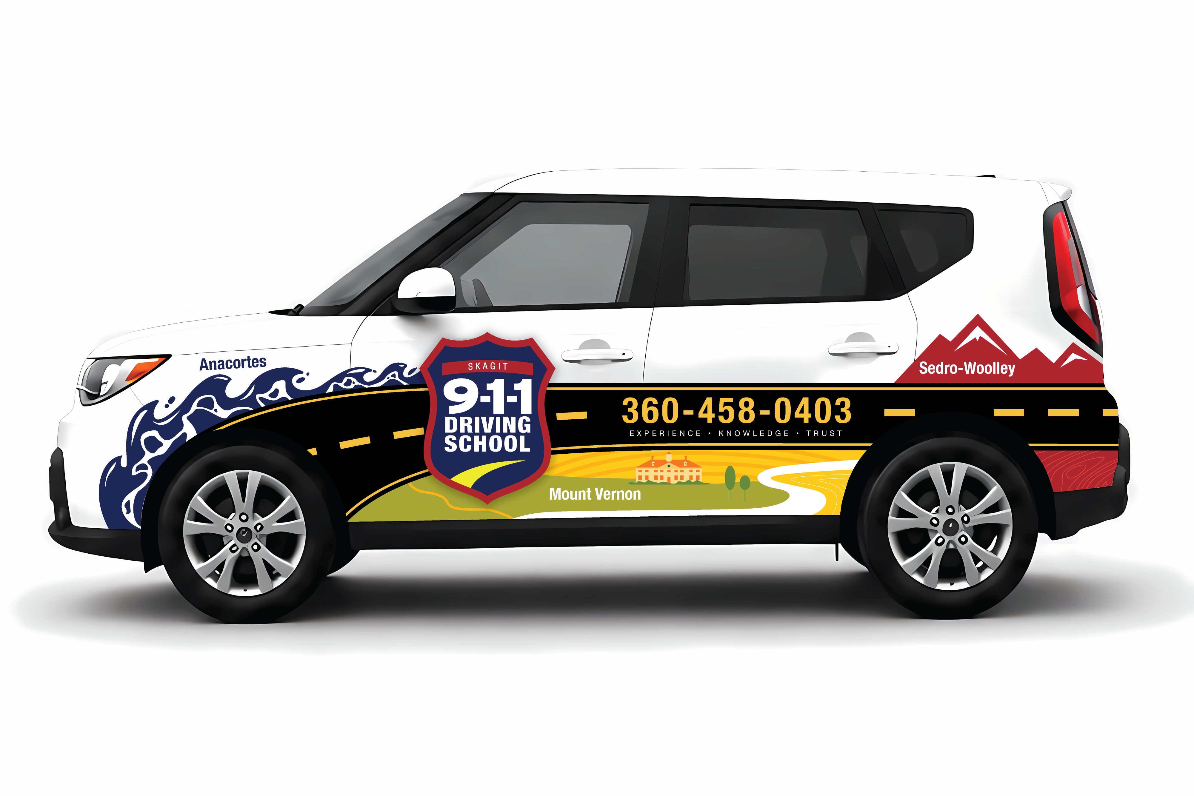 Diseño Gráfico por wuppet lima para Skagit 911 Driving School | Diseño #37264356