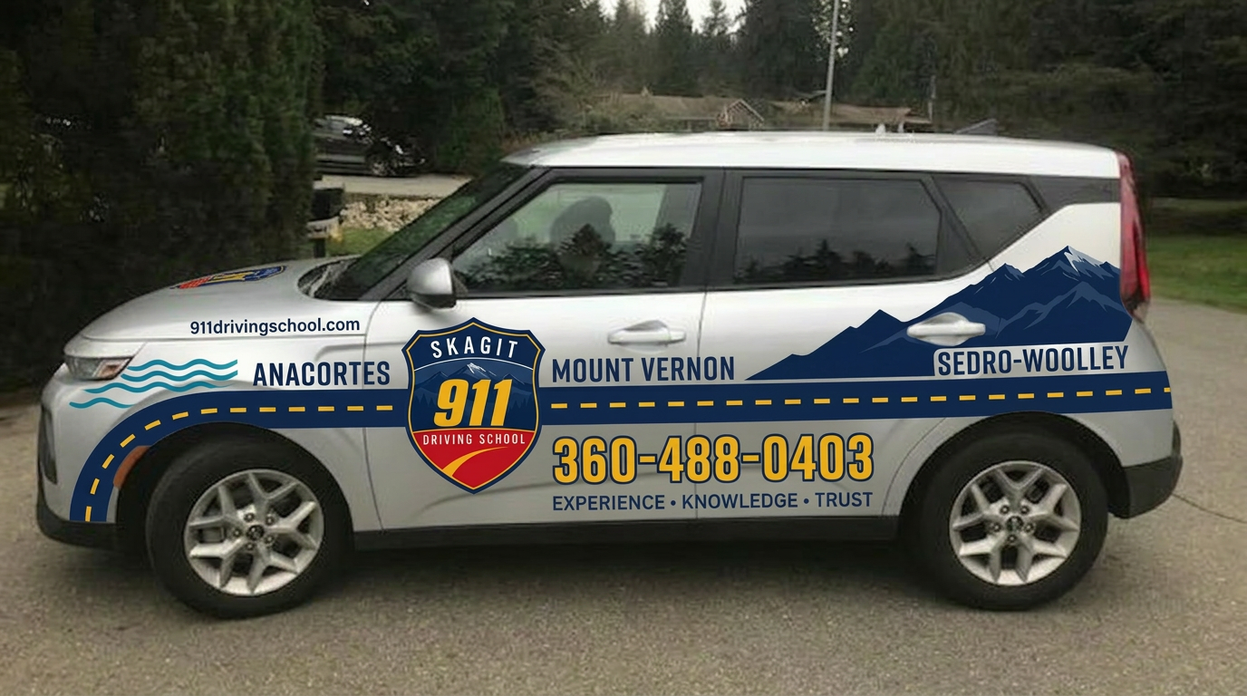 Graphic Design by pb for Skagit 911 Driving School | Design #37247857