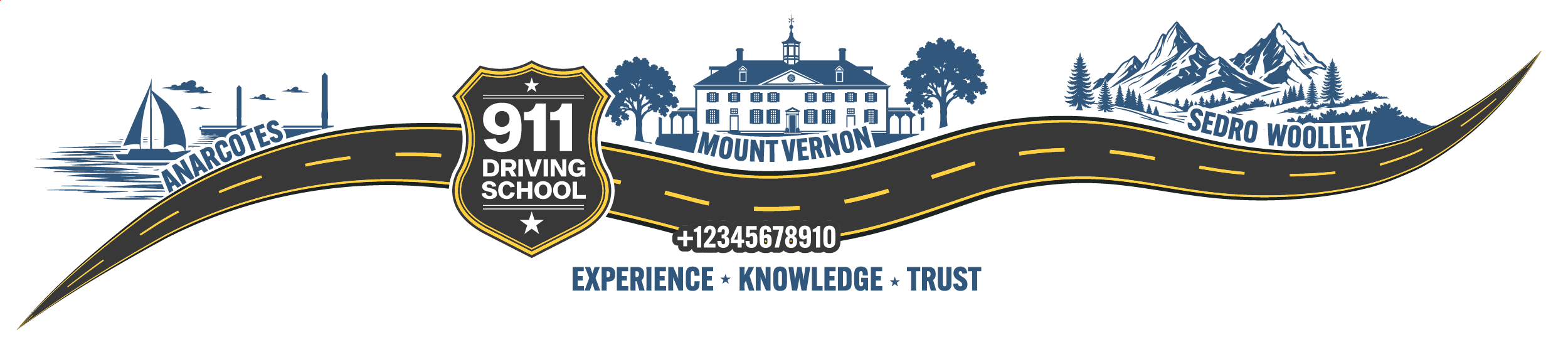 Graphic Design by Rickyy for Skagit 911 Driving School | Design #37245965