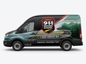 Graphic Design by Design92 for Skagit 911 Driving School | Design: #37269730