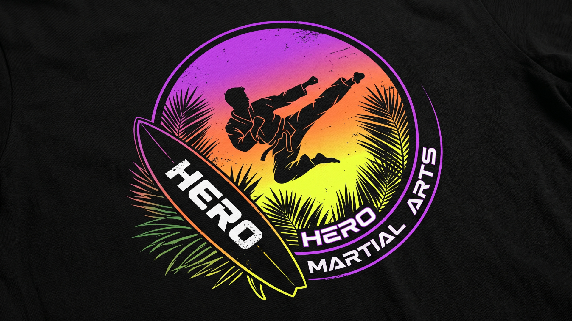 T-shirt Design by SXB for Kick Fire Martial Arts  | Design #37244893
