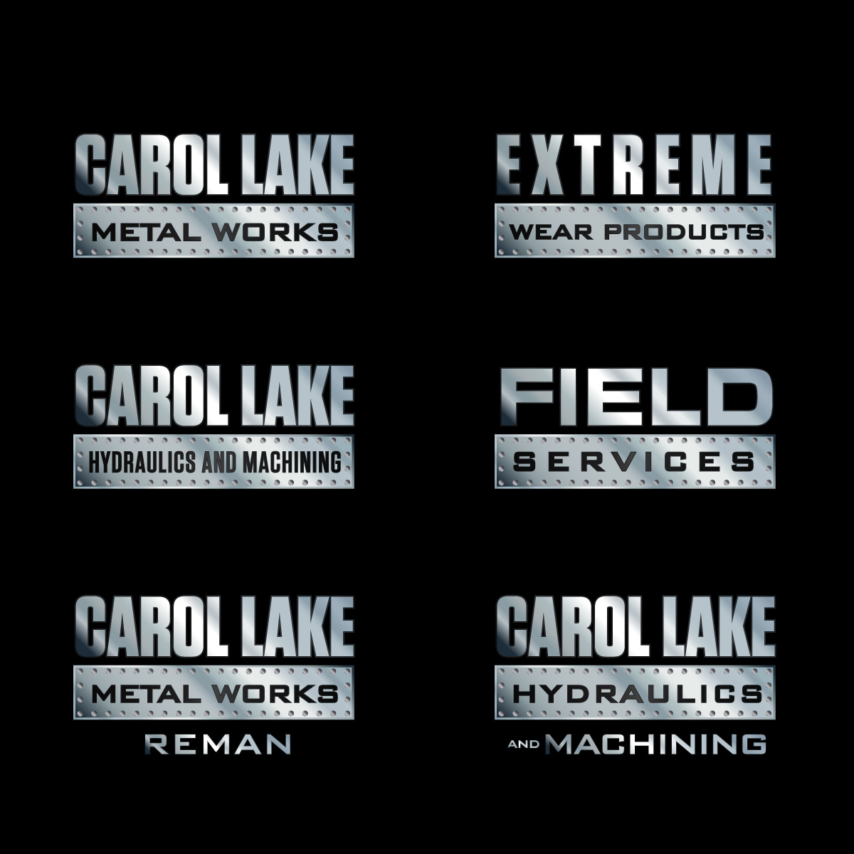 Logo Design by Sergio Coelho for Carol lake metal works  | Design #37246354