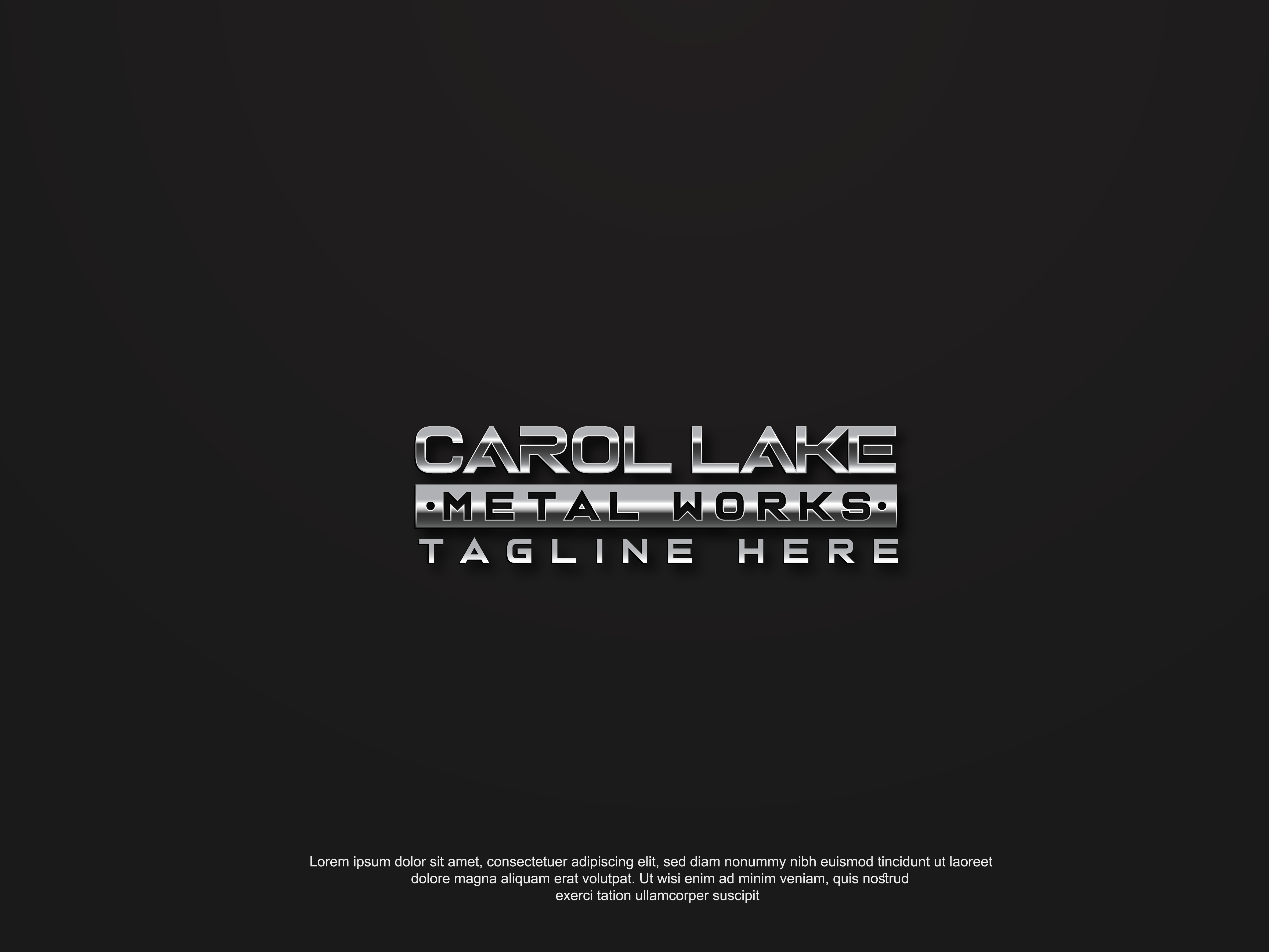 Logo Design by AbrinaDesign for Carol lake metal works  | Design #37247646