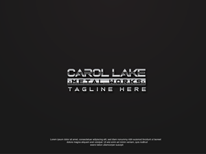 Logo Design by AbrinaDesign for Carol lake metal works  | Design: #37247646