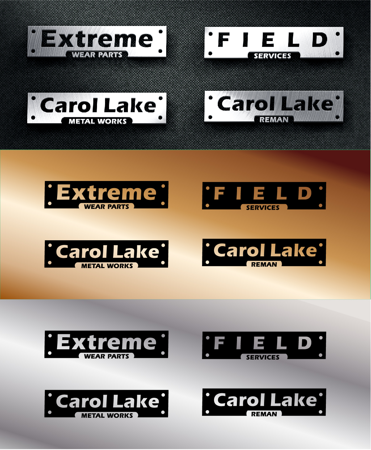 Logo Design by 99 Art.. for Carol lake metal works  | Design #37254235