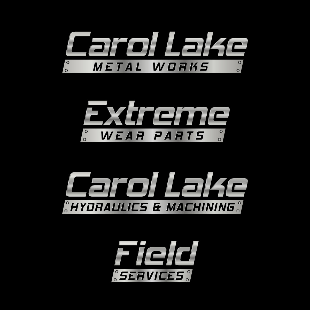 Logo Design by Alex Henry for Carol lake metal works  | Design #37245489