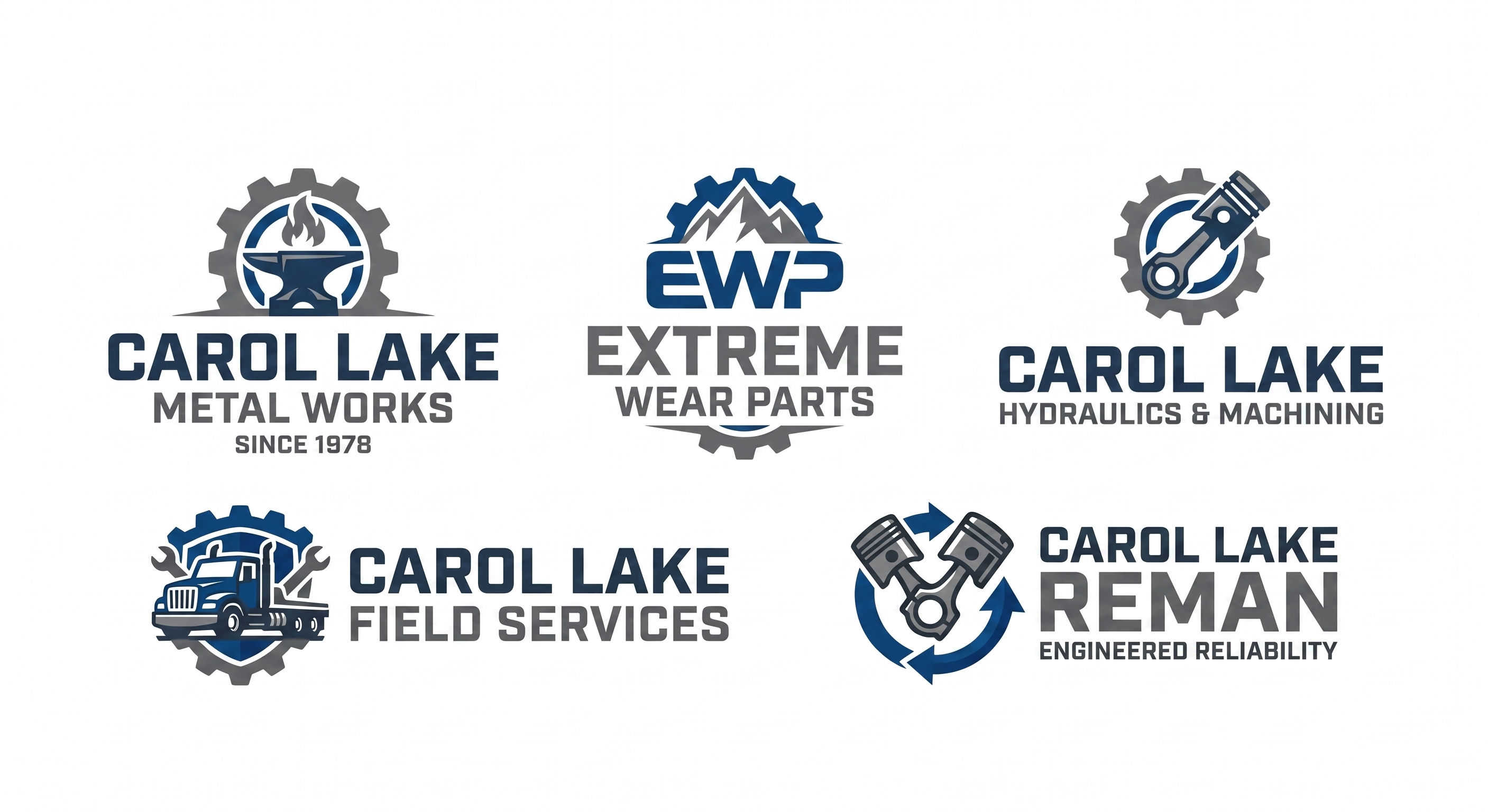 Logo Design by Logotruck for Carol Lake Metal Works | Design #37248512