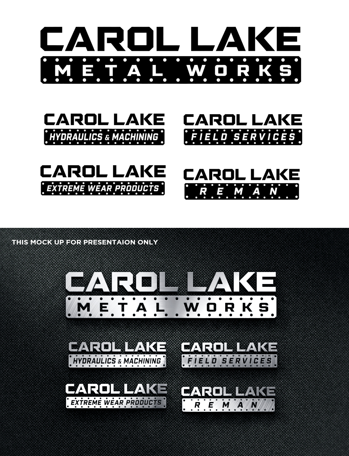 Logo Design by Noor Ezz for Carol lake metal works  | Design #37245588