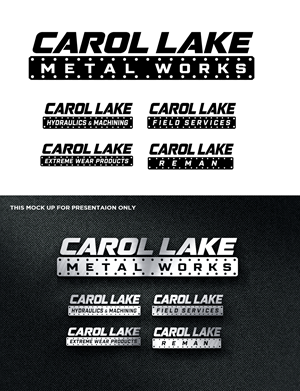 Logo Design by Noor Ezz for Carol lake metal works  | Design: #37245589