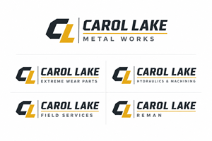 Logo Design by Taha_01 for Carol lake metal works  | Design: #37251809