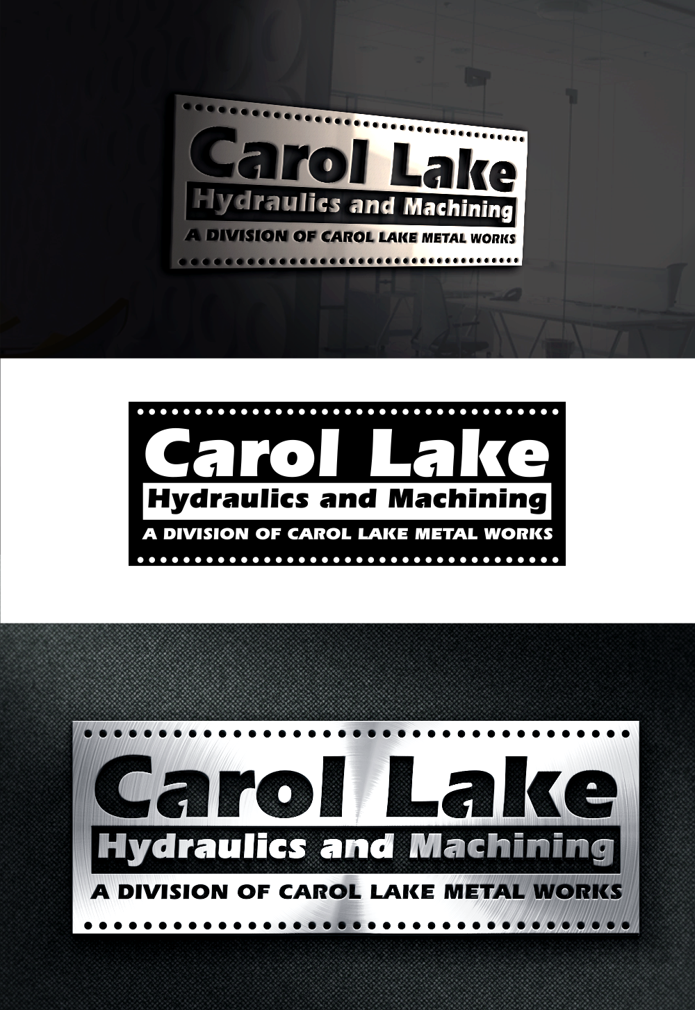 Logo Design by Md. Abuhanifa for Carol lake metal works  | Design #37250933