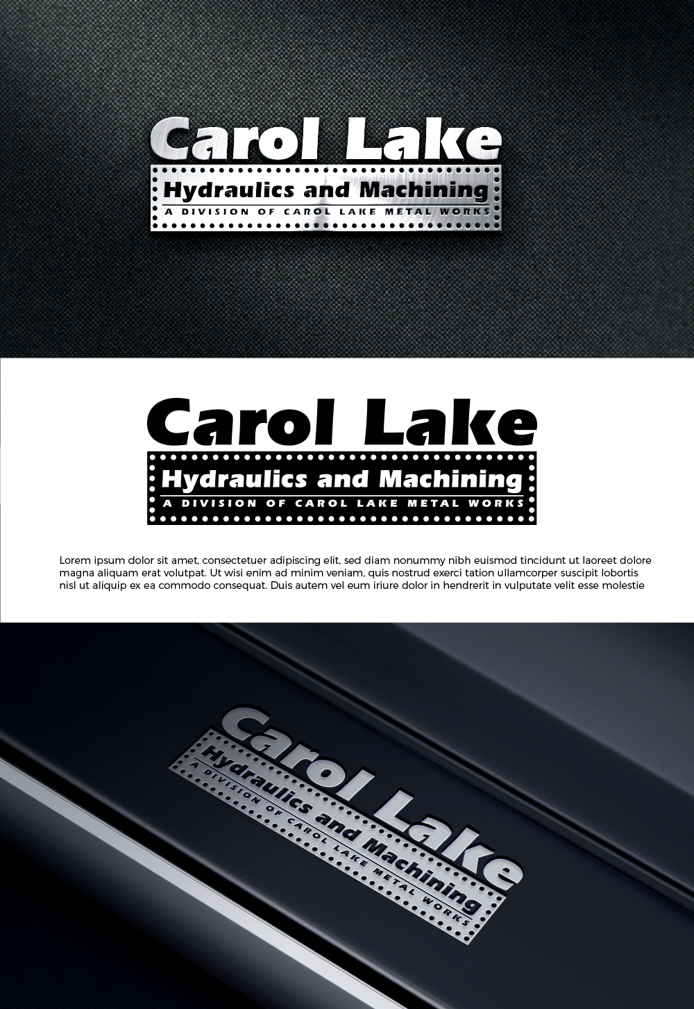 Logo Design by Md. Abuhanifa for Carol lake metal works  | Design #37250956