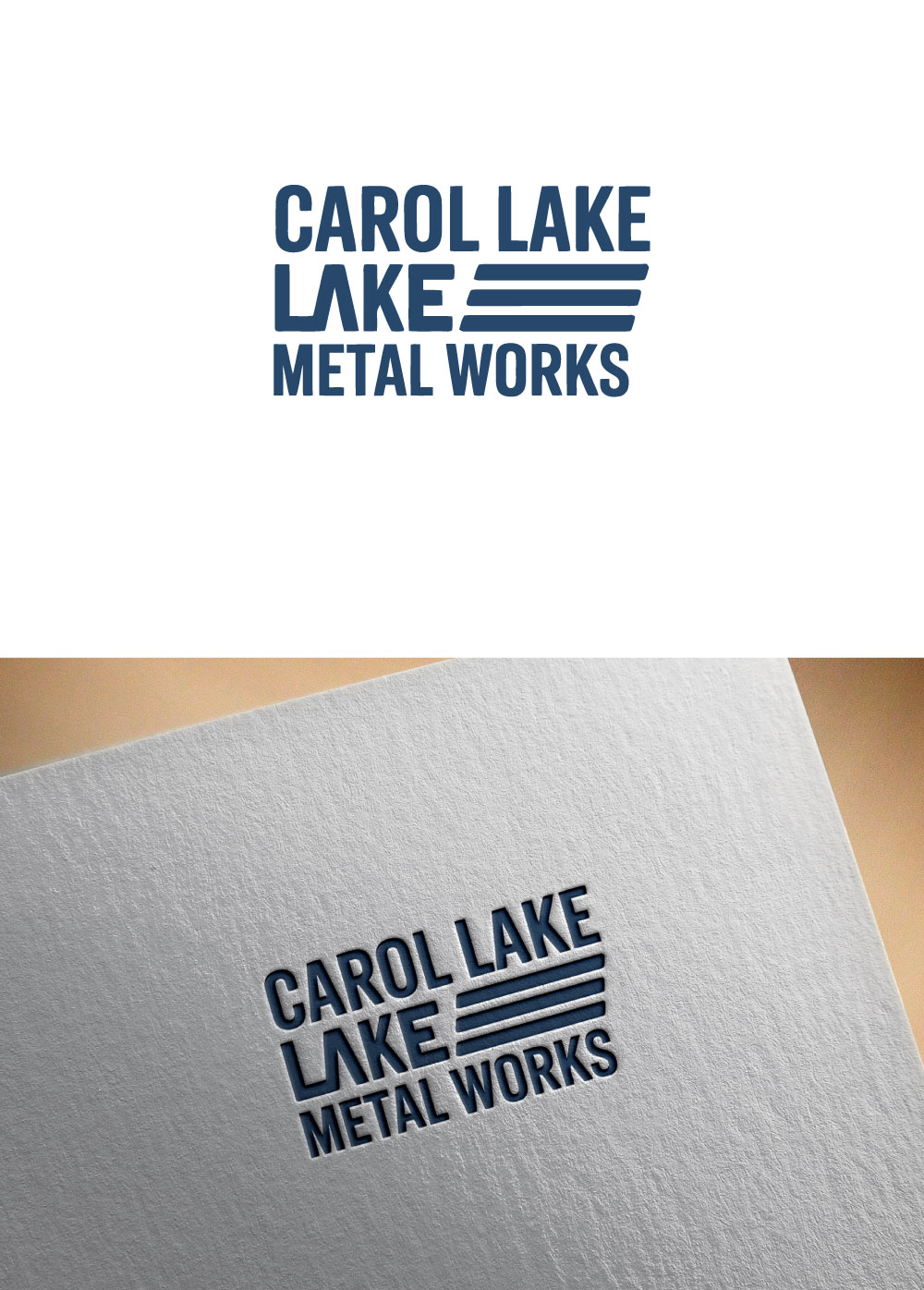 Logo Design by shekhor for Carol lake metal works  | Design #37251762