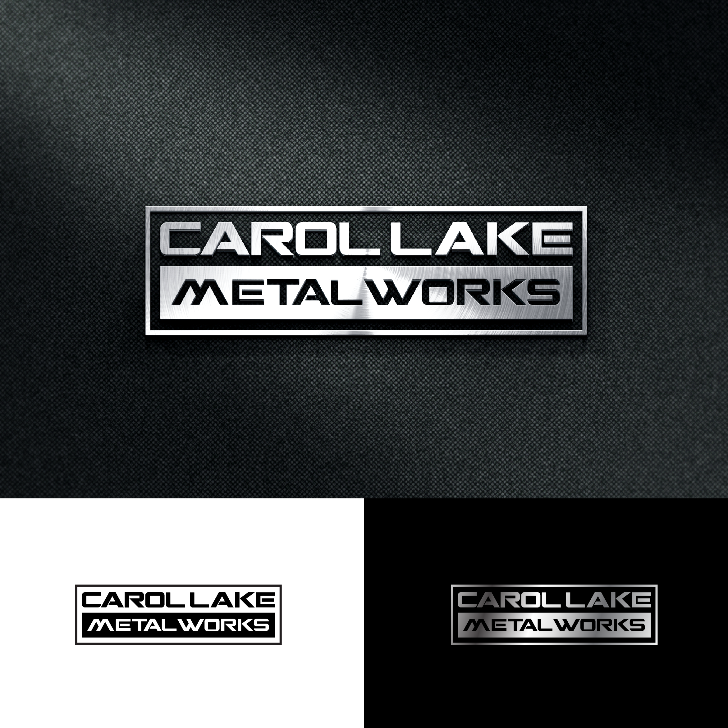 Logo Design by alzac for Carol lake metal works  | Design #37271297