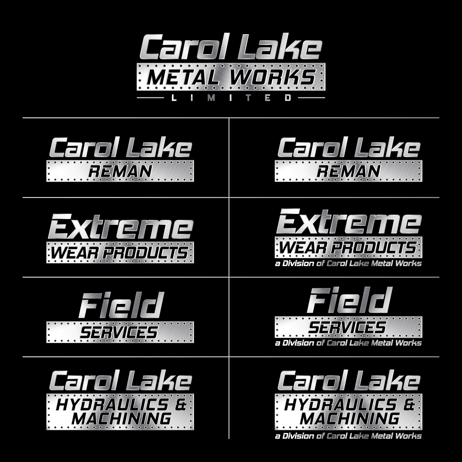 Logo Design by deseinsteinz for Carol lake metal works  | Design #37333816