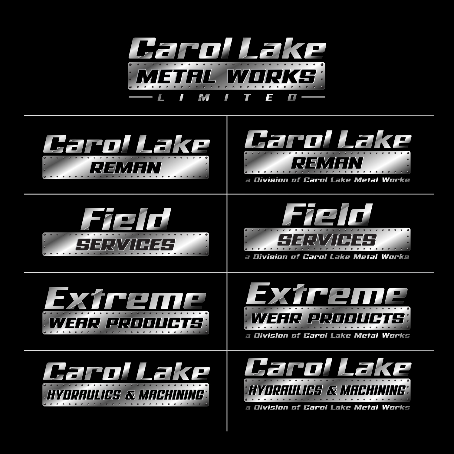 Logo Design by deseinsteinz for Carol lake metal works  | Design #37333840