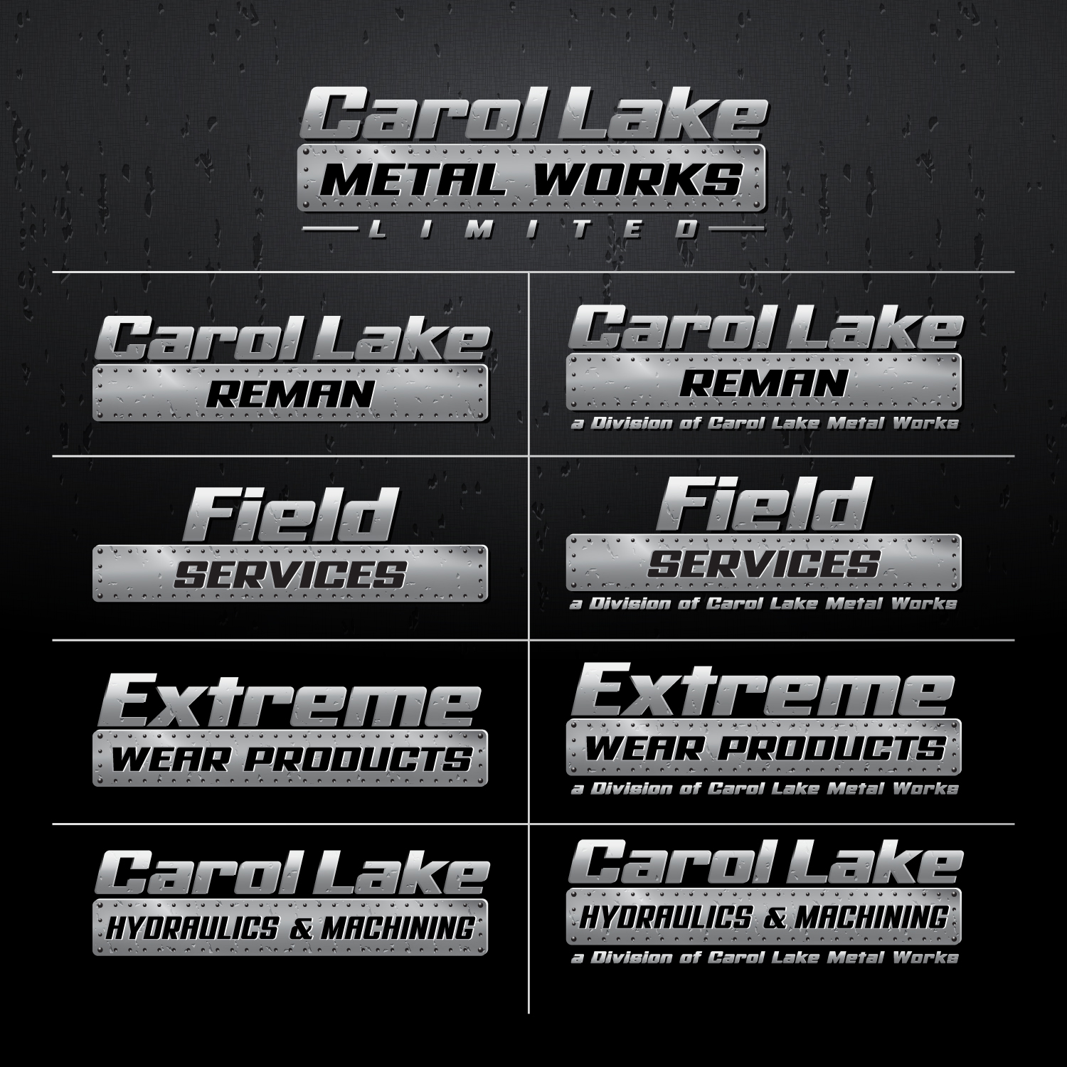 Logo Design by deseinsteinz for Carol lake metal works  | Design #37347705