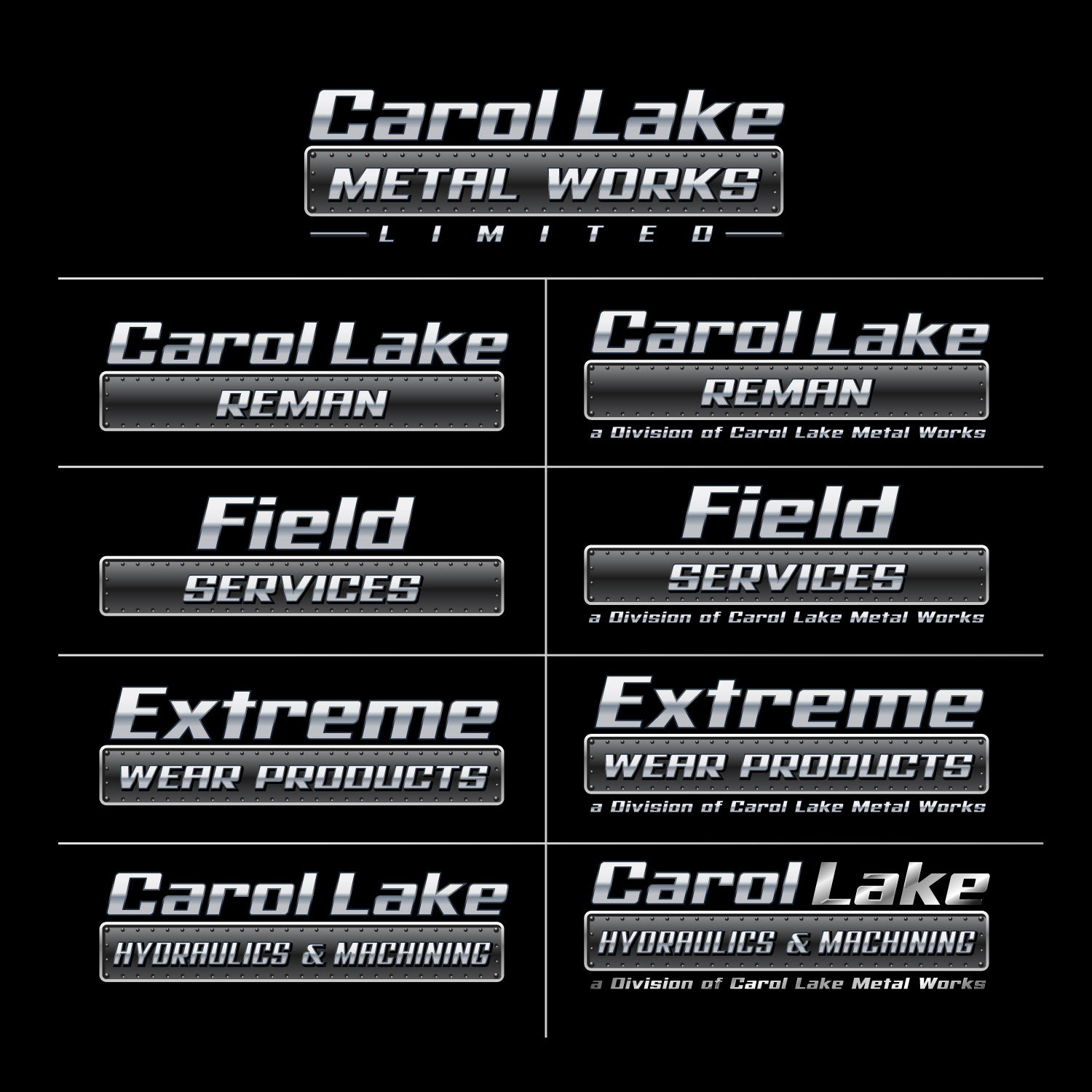 Logo Design by deseinsteinz for Carol lake metal works  | Design #37347802