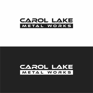 Logo Design by saher khan 2 for Carol lake metal works  | Design: #37246045