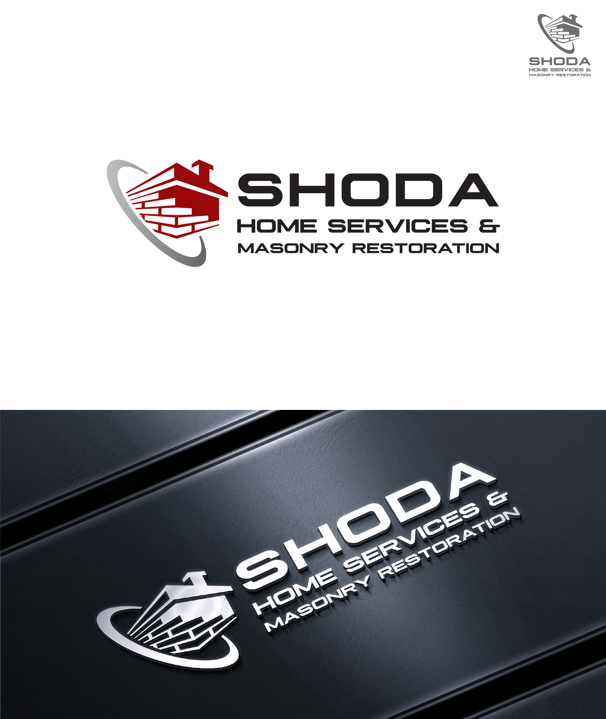Design de Logo par dharlan pour Shoda Home Services & Masonry Restoration | Design #37250923