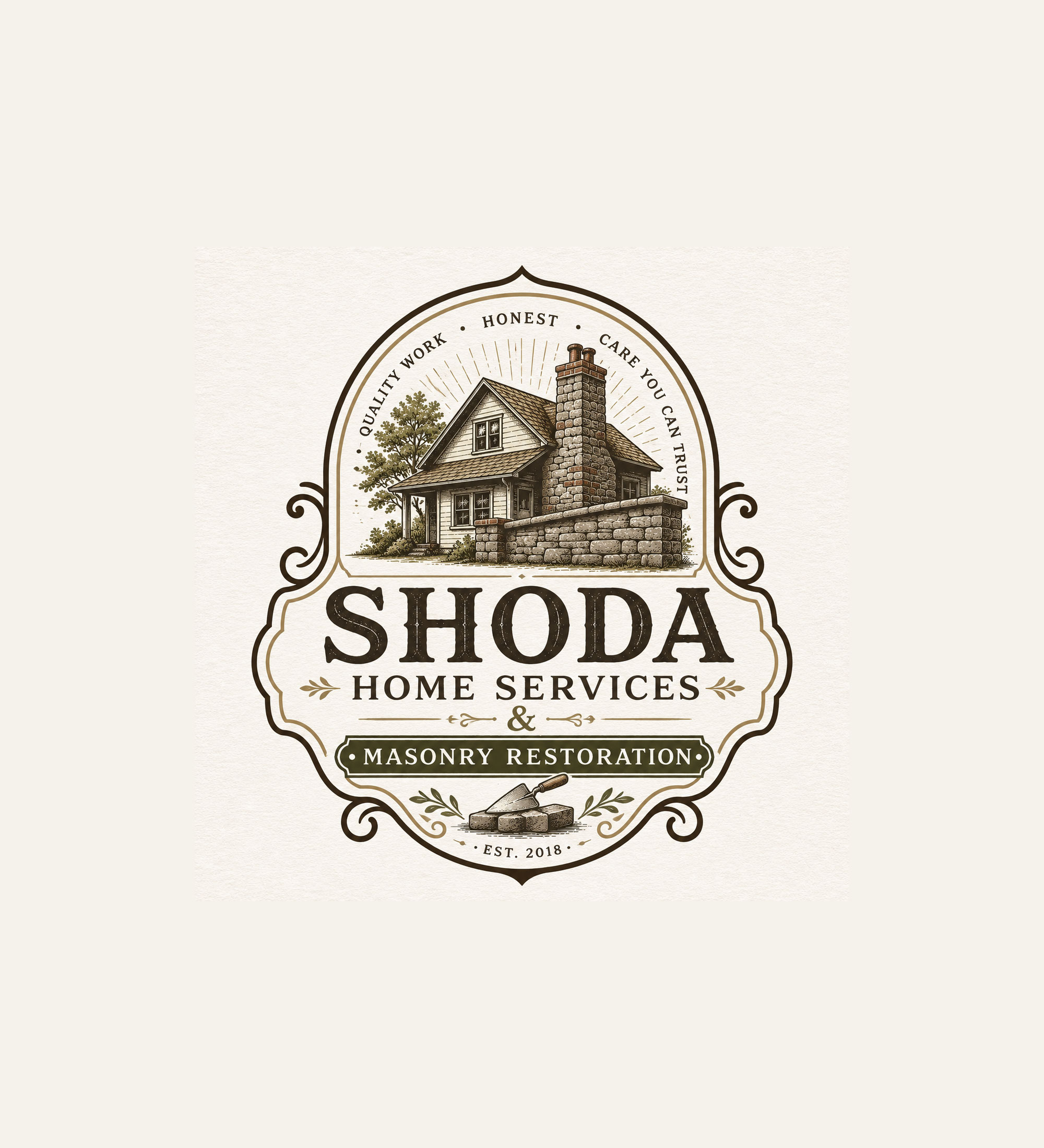 Design de Logo par Farhad Kreative pour Shoda Home Services & Masonry Restoration | Design #37251215