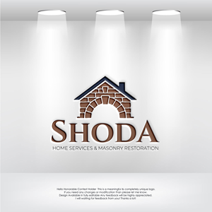 Design de Logo par LogoEon pour Shoda Home Services & Masonry Restoration | Design : #37251264
