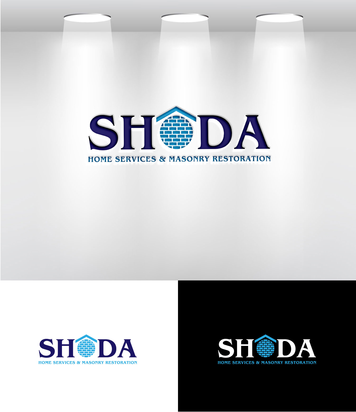 Design de Logo par Mi Design1 pour Shoda Home Services & Masonry Restoration | Design #37251714