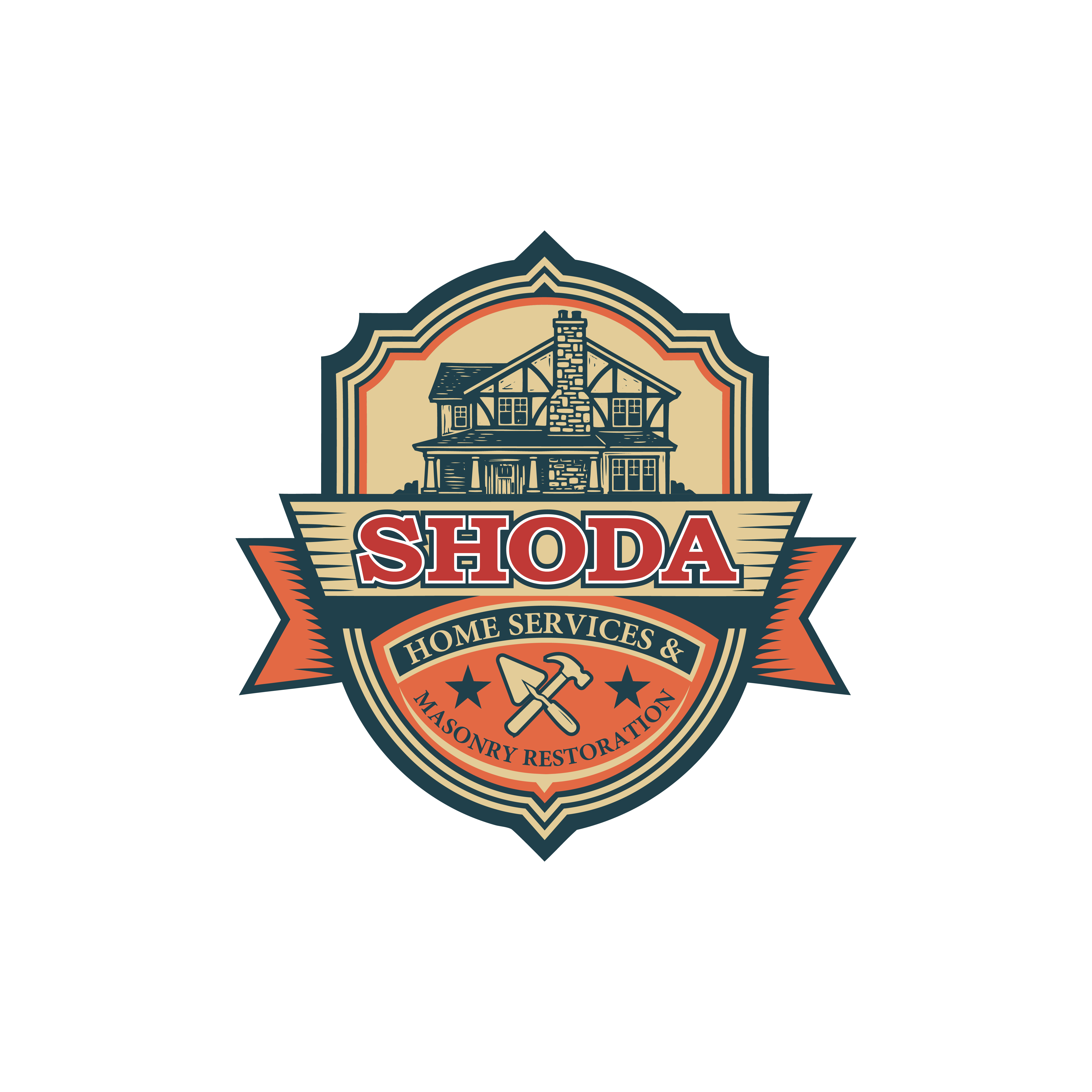 Logo-Design von MMYOUSUF für Shoda Home Services & Masonry Restoration | Design #37254049