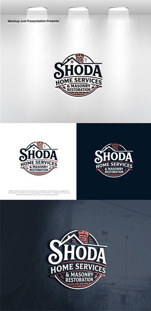 Design de Logo par Pixel Foundry pour Shoda Home Services & Masonry Restoration | Design : #37250615