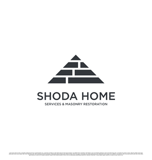 Logo-Design von kebusibud für Shoda Home Services & Masonry Restoration | Design: #37250433