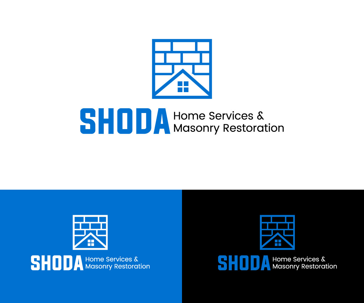 Logo Design by RaKu 2 for Shoda Home Services & Masonry Restoration | Design #37262035