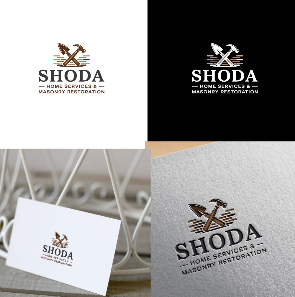 Logo Design by Jonshonkal for Shoda Home Services & Masonry Restoration | Design #37251274