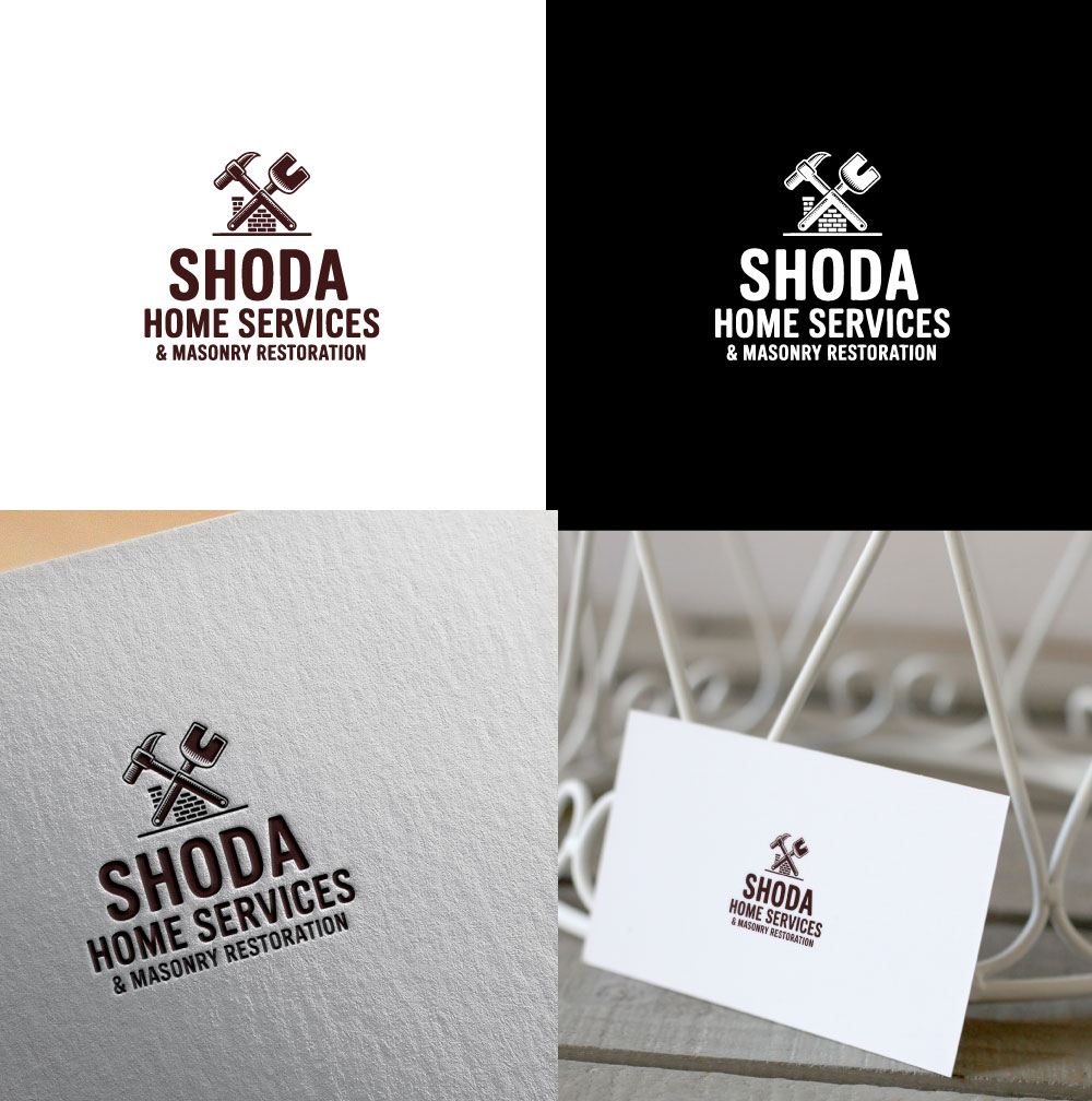 Logo Design by Jonshonkal for Shoda Home Services & Masonry Restoration | Design #37251275
