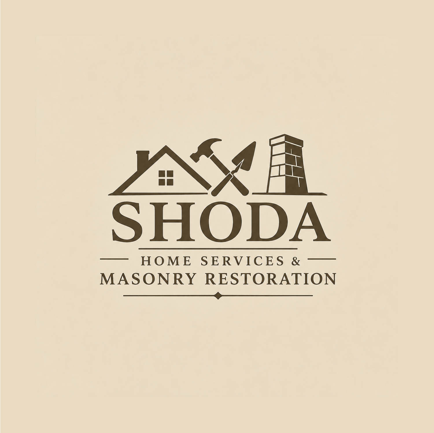 Logo Design by waee for Shoda Home Services & Masonry Restoration | Design #37251073