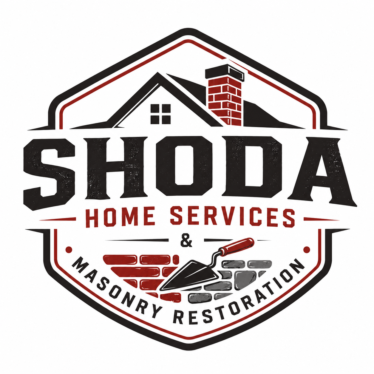 Diseño de Logo por yellowdot para Shoda Home Services & Masonry Restoration | Diseño #37250161