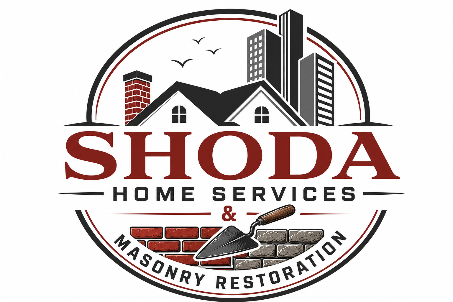 Diseño de Logo por yellowdot para Shoda Home Services & Masonry Restoration | Diseño #37250190