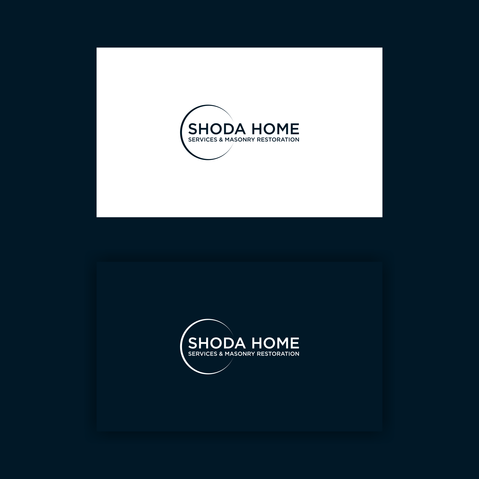 Logo Design by B.O_STUDIO for Shoda Home Services & Masonry Restoration | Design #37260545