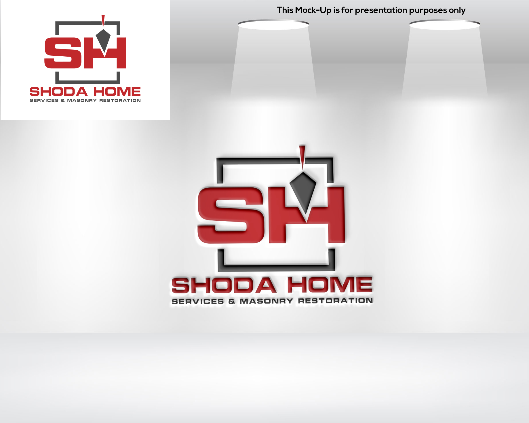 Logo Design by MT Tasnim for Shoda Home Services & Masonry Restoration | Design #37253334
