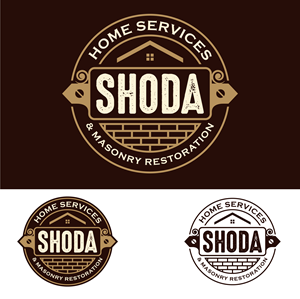 Design de Logo par John Mark Arts pour Shoda Home Services & Masonry Restoration | Design : #37249783