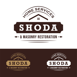 Design de Logo par John Mark Arts pour Shoda Home Services & Masonry Restoration | Design : #37249913