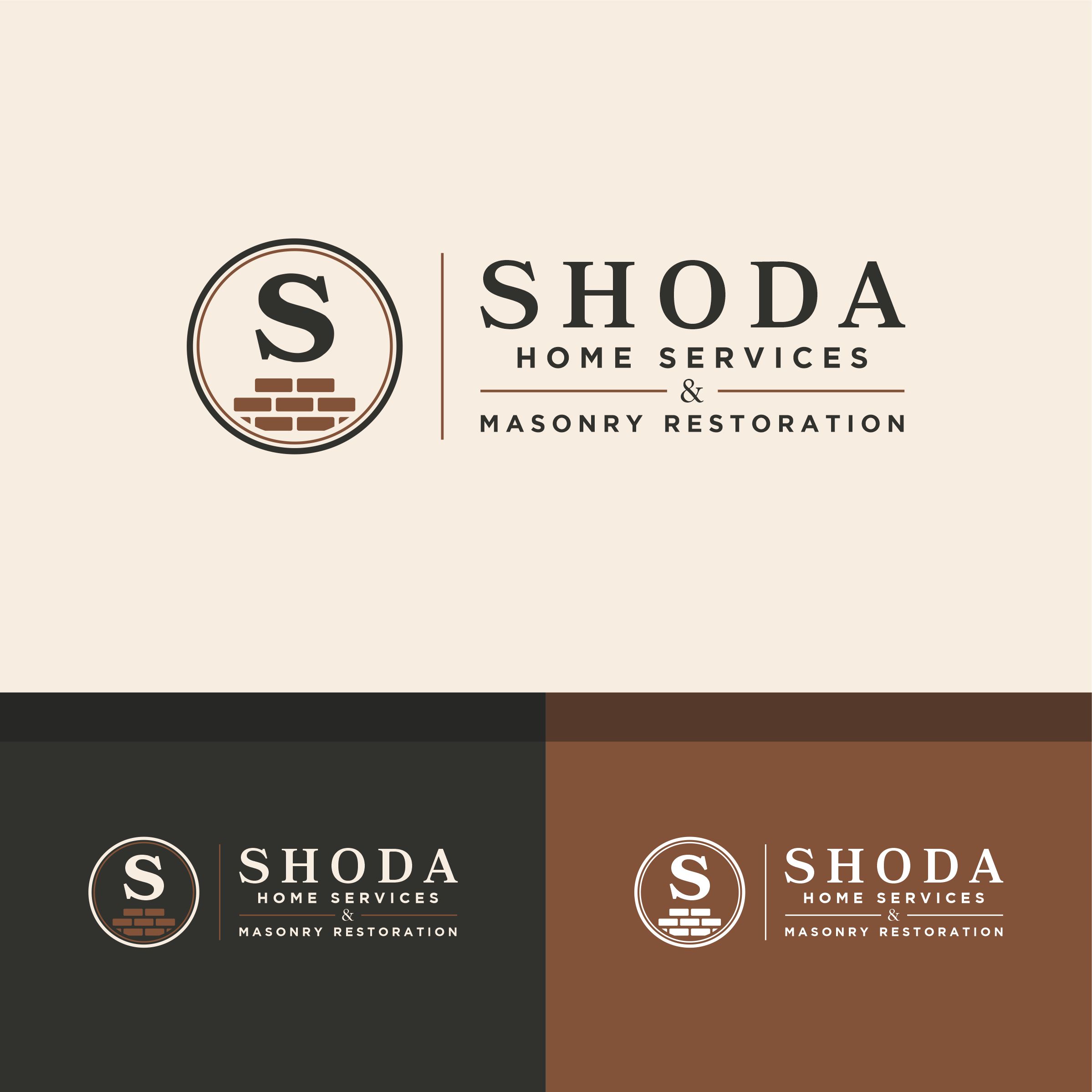 Logo Design by rosiyandesign for Shoda Home Services & Masonry Restoration | Design #37252792
