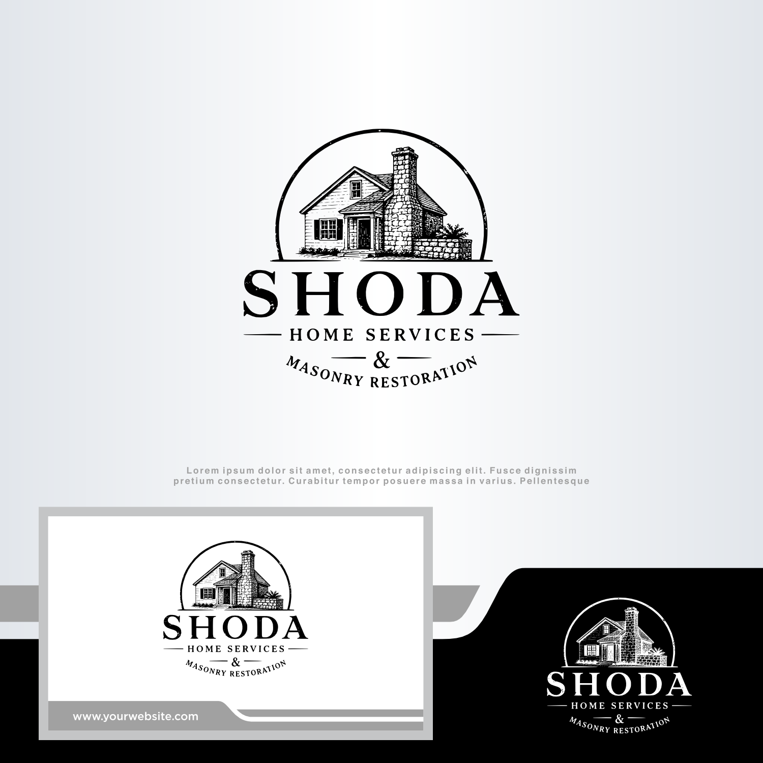 Design de Logo par ILHAMKHAN pour Shoda Home Services & Masonry Restoration | Design #37258568
