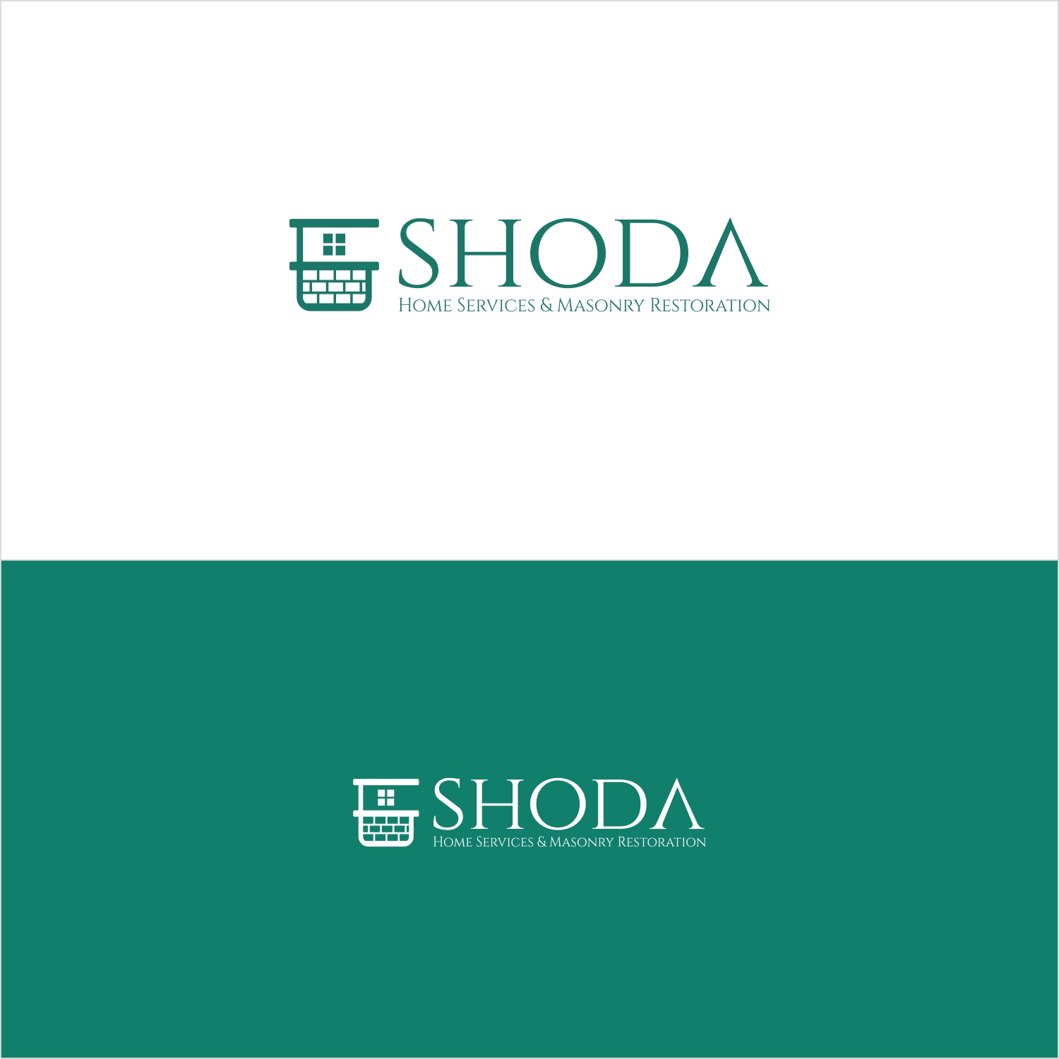 Logo Design by SHEULY for Shoda Home Services & Masonry Restoration | Design #37254823