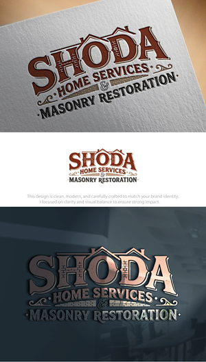 Need a logo for a residential home remodeling company that also offers masonry restoration