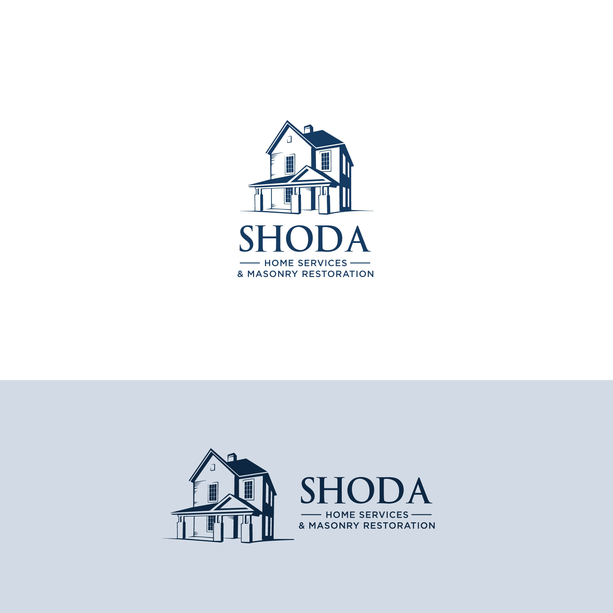 Logo Design by Arts&Letters for Shoda Home Services & Masonry Restoration | Design #37255775